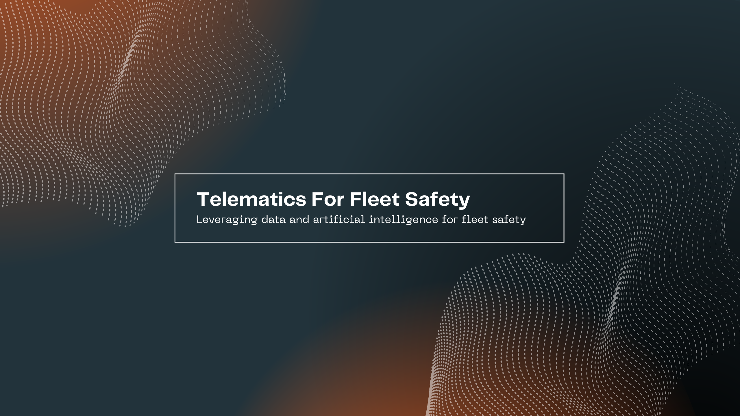 Telematics For Fleet Safety
